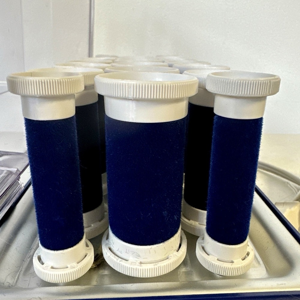 Remington Aqua-Curl Hair Rollers - Blue and White - Picture 9 of 11